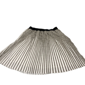 Sophie Max Pleated Lines Skirt black and white Business Holiday